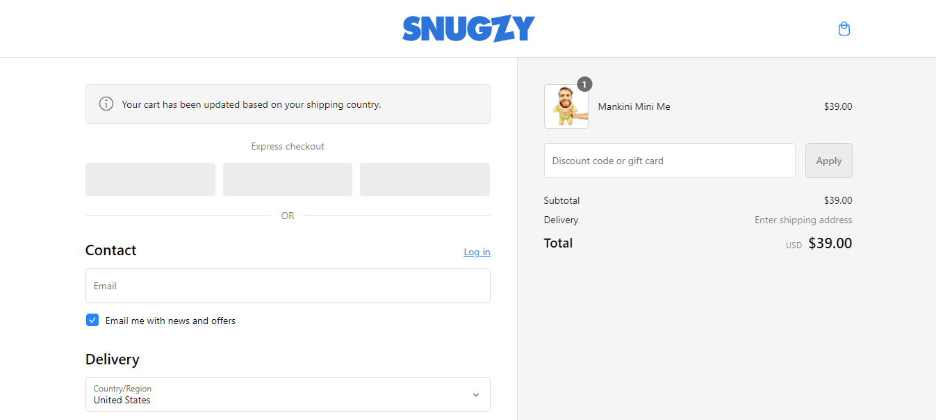 How to apply Snugzy coupon code
